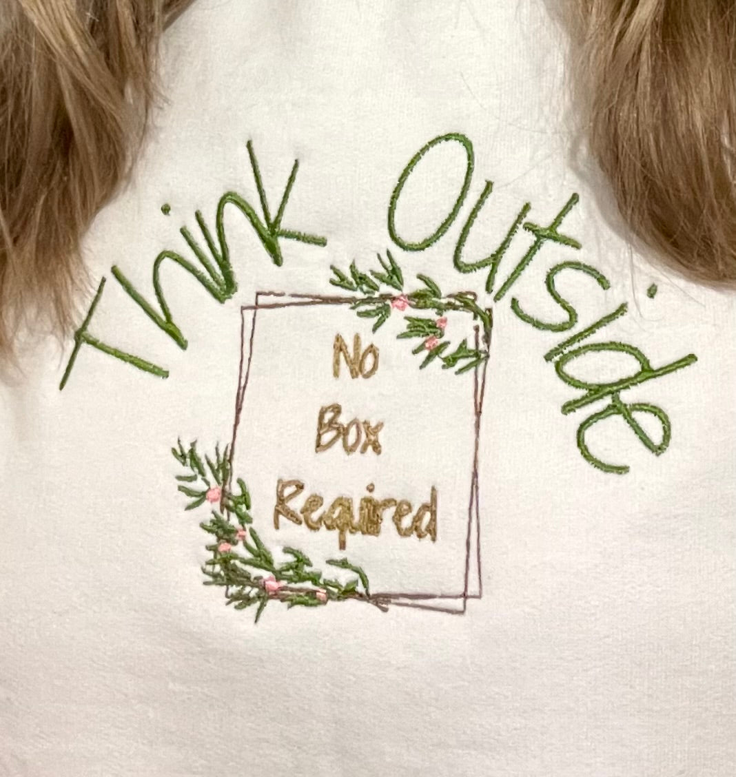 Think Outside. No Box Required Crew Neck